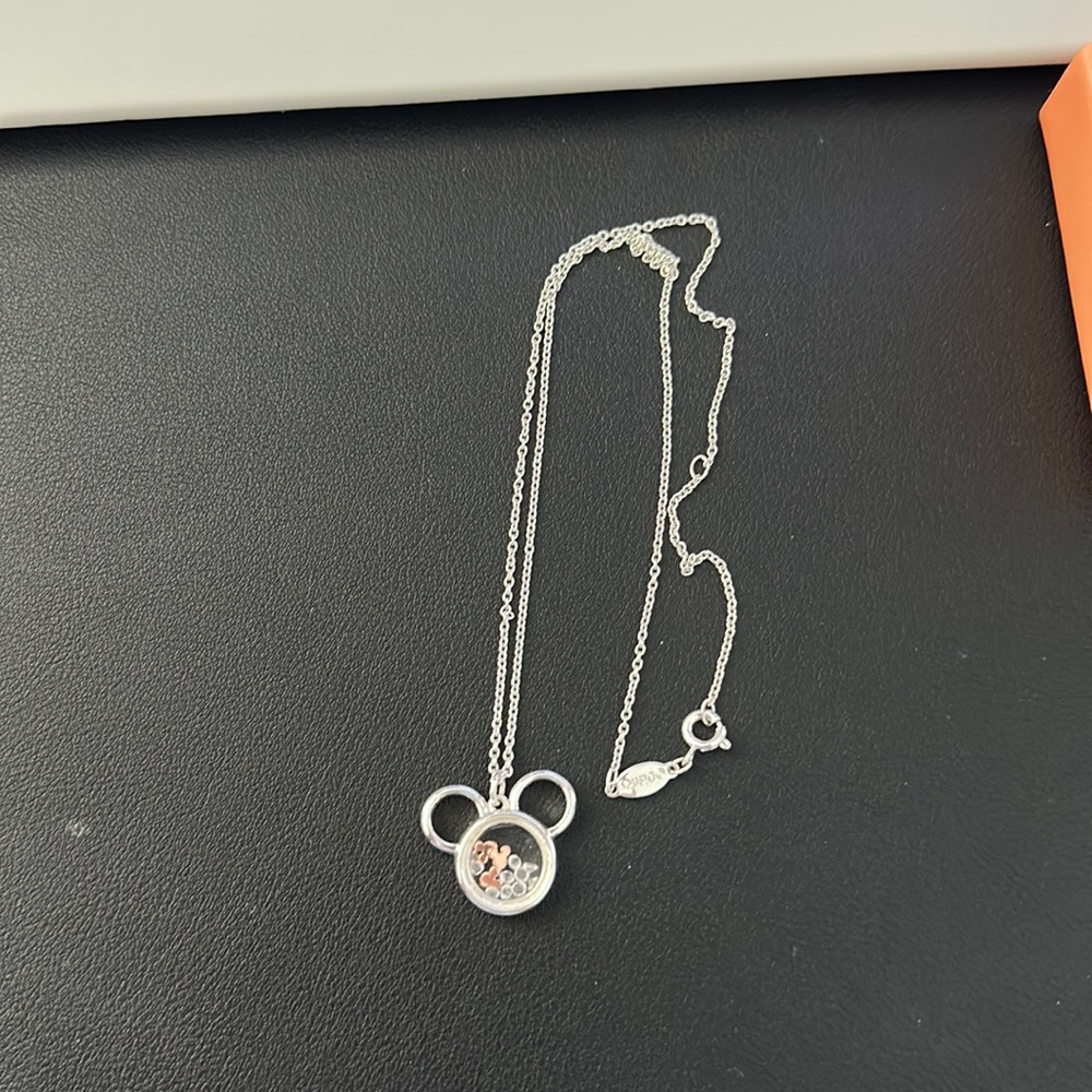 Mickey Mouse window necklace